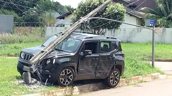 Três mulheres estavam no Jeep.