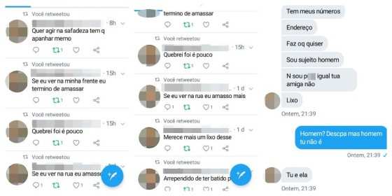 Jovem agrediu namorada e fez postagens nas redes sociais sobre o ocorrido logo em seguida, em Santos, SP