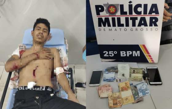Jovem foi preso na UPA. 