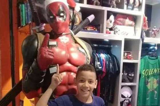 Luiz Fernando Teixeira, 10 anos, foi morto nesta quarta-feira (25) após ser atacado por cães quando pegava uma pipa que caiu em uma empresa.