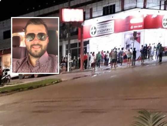 Vinicius morreu dentro de uma farmácia, próxima do local do ataque.