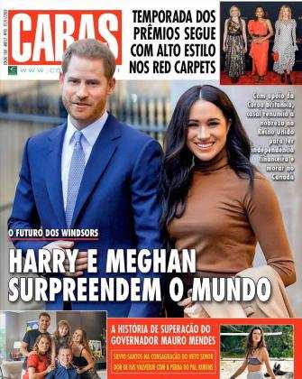 Governador e família na capa da Caras.