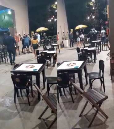 Pancadaria teria ocorrido por desentendimento entre grupo de amigos.
