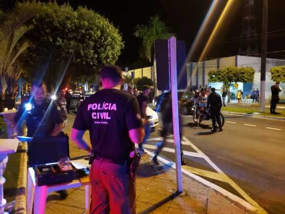 Oito pessoas foram presas em Cuiabá.