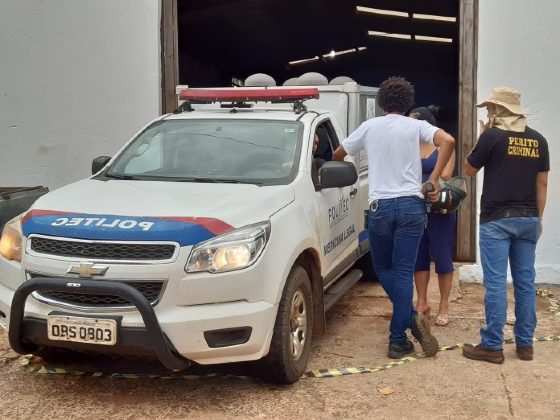 O corpo estava em avançado estado de decomposição.