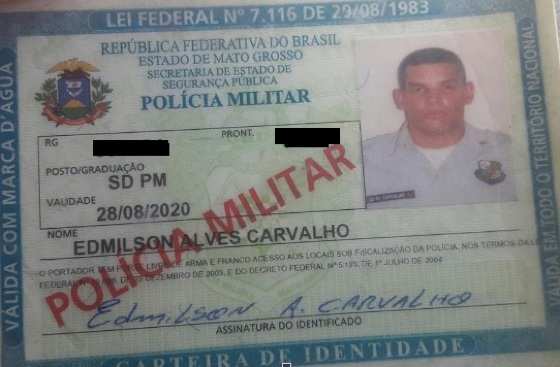 Edmilson Carvalho tem 30 anos e agiu com um comparsa, usando um simulacro de pistola