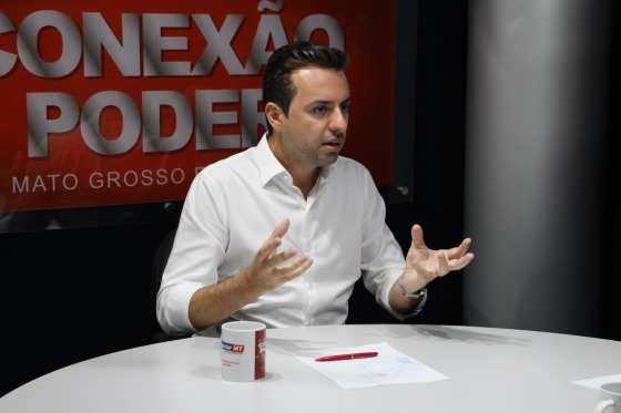 Álvaro de Carvalho (Novo), pré-candidato a prefeito de Cuiabá