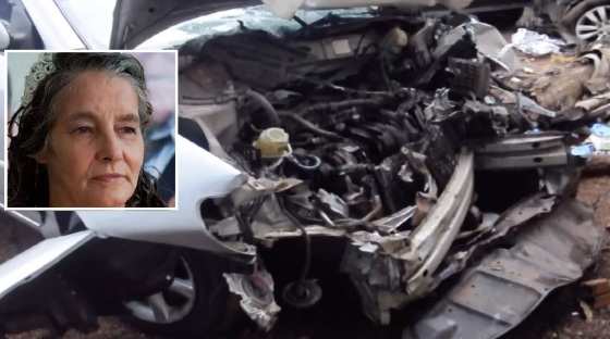 Mato-grossense estava num veículo Toyota Corolla que ficou destruído
