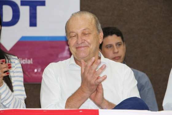 Candidatura de Otaviano Pivetta foi homologado ontem pelo PDT