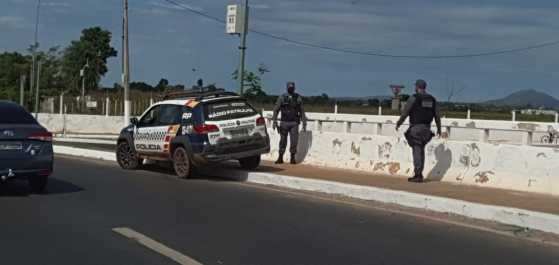 Policiais militares realizaram o treinamento em regiões próximas do aeroporto de VG.