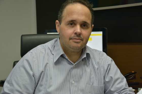 Secretário municipal de Educação da Prefeitura de Cuiabá, Alex Vieira Passos.