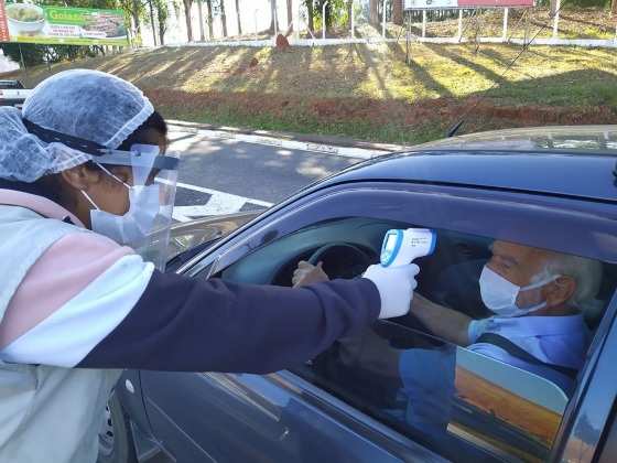 Barreiras estão operando em quatro rodovias que dão acesso à Capital.