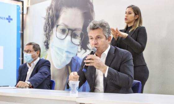 O governador Mauro Mendes questiona estudo da UFMT.