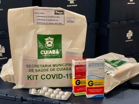 Kit é composto por ivermectina, azitromicina e dipirona
