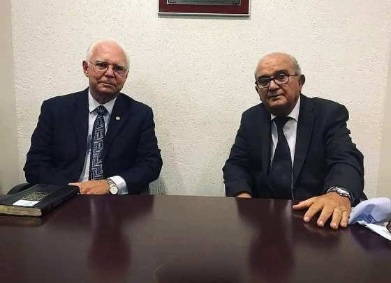 Pastor Silas e partos Enésio ocupam os cargos de presidente e vice, respectivamente