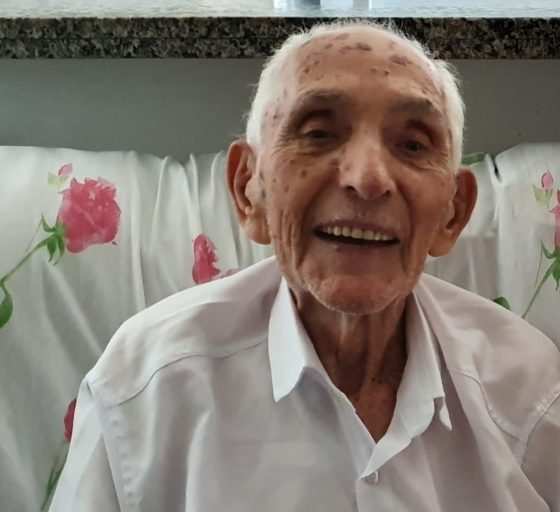Seu Vicente pregou a palavra no Centro com maestria