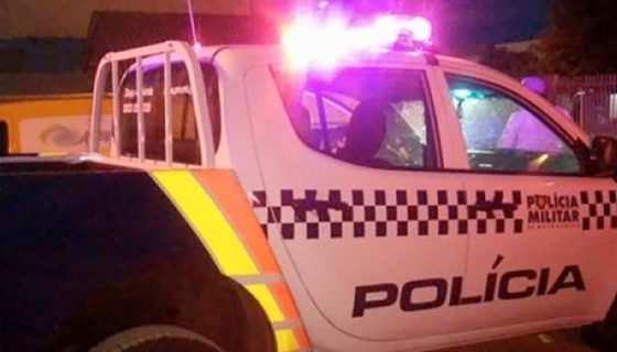 PM prendeu um homem por desacato.