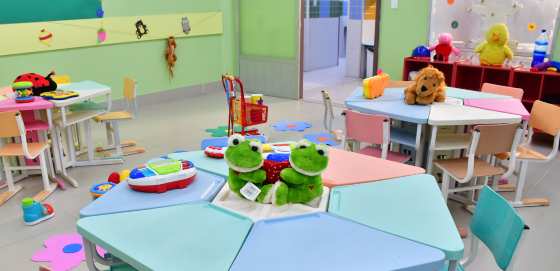 Volta das escolas que atendem crianças entre 6 meses e 4 anos