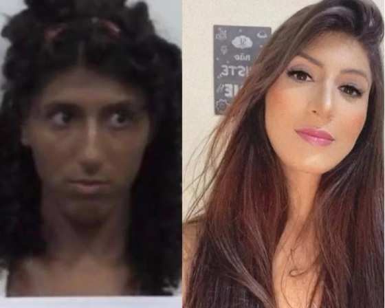  Fotos de Glaucielle da Silva Dias, que circulam na internet como tendo sido feitas para garantir a classificação