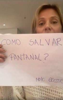 Luisa Mell disse que vai apresentar um projeto ao governador de Mato Grosso