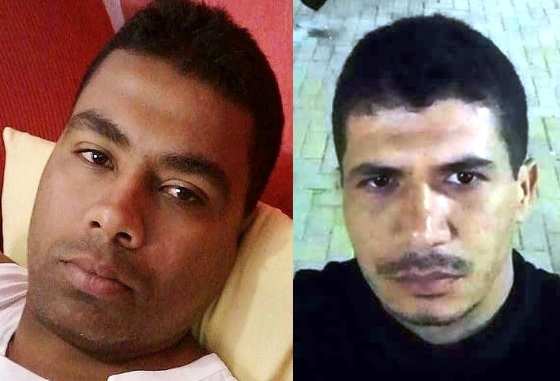 Genaldo (à esquerda) foi executado a tiros por Ivanildo (direita)