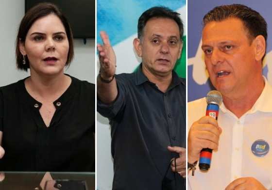 Coronel Fernanda, Nilson Leitão e Carlos Fávaro estão na disputa ao Senado