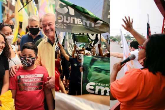 O bandeiraço é a forma de o candidato fazer o