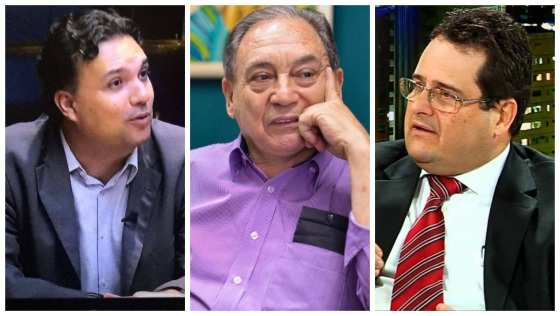 Vinícius de Carvalho, Onofre Ribeiro e Haroldo Arruda analisam primeiro debate