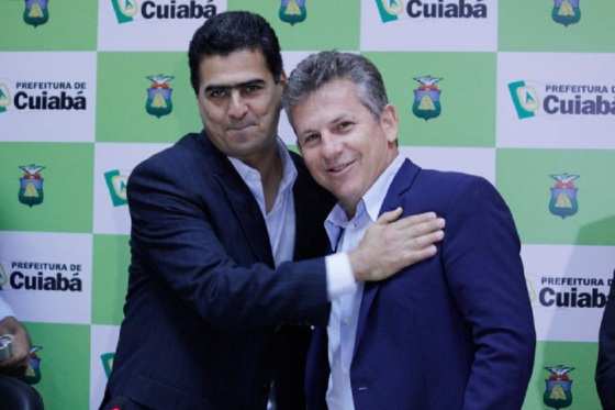 Candidato à reeleição, o prefeito Emanuel Pinheiro tem evitado embate com o governador Mauro Mendes