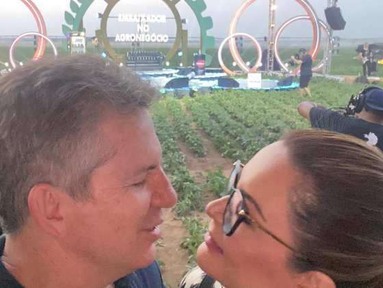 Primeira-dama também postou várias fotos no Instagram