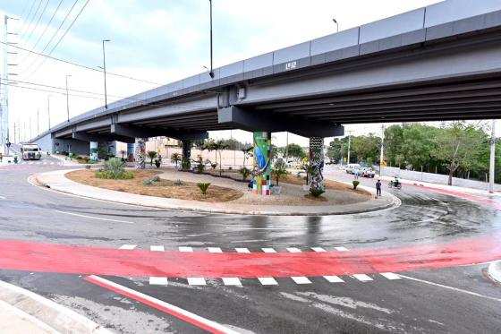 Obra foi construída em 14 meses