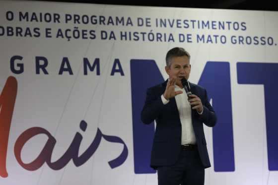 O governador Mauro Mendes lançou o programa nesta quarta-feira (28).