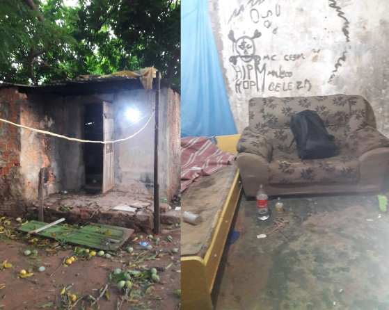 Local era utilizado para manter vítimas de 'salve'