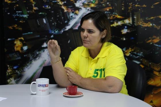 Coronel Fernanda disputou o Senado em 2022.