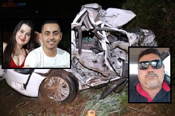 Angélica,Hugo e Dierceu morreram na hora