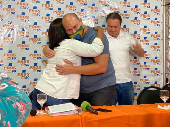 Gisela Simona oficializou apoio a Abílio na manhã desta quinta