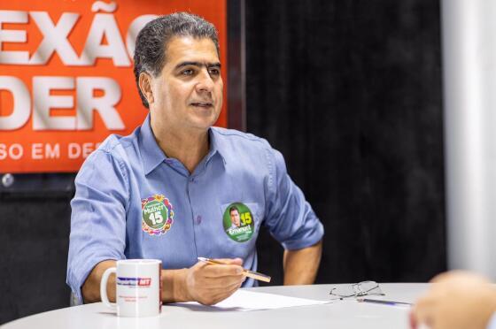 Prefeito de Cuiabá, Emanuel Pinheiro é candidato à reeleição