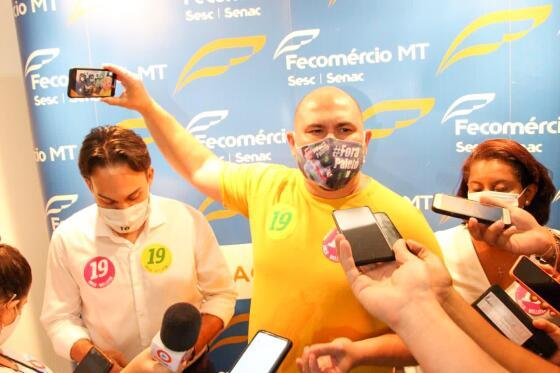 Constam contra o candidato Abílio Júnior cinco boletins de ocorrência.