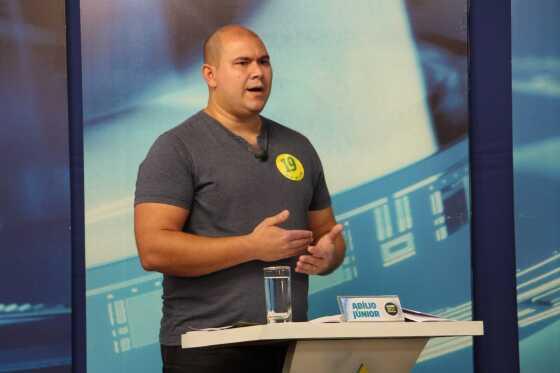 Abílio Júnior (Podemos) é candidato a prefeito de Cuiabá
