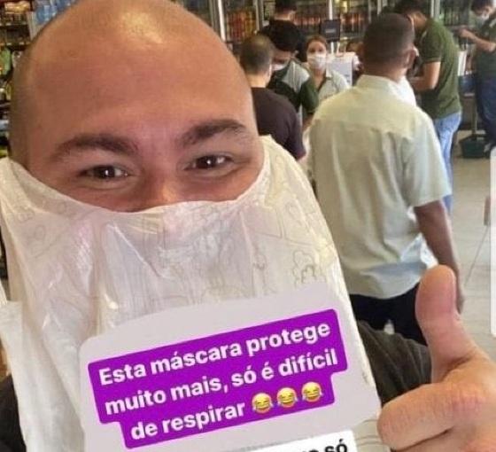 Abílio debochou da doença no início da pandemia 
