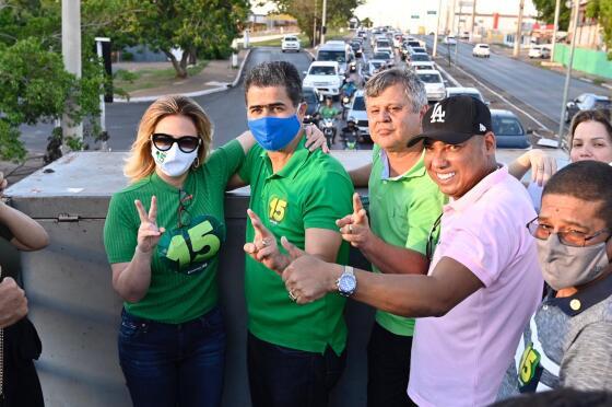 Emanuel e Stopa não realizaram discursos