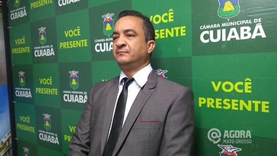 Vereador Marcrean Santos, alvo de comissão processante.