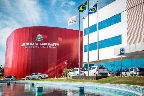 Sede da Assembleia Legislativa no Centro Político Administrativo de Cuiabá