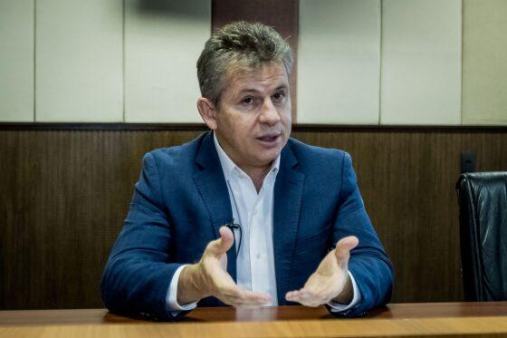 O governador de Mato Grosso,  Mauro Mendes