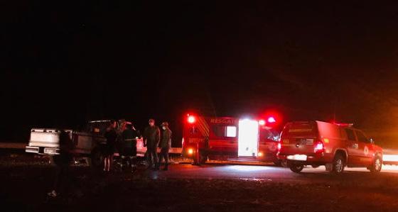 Bombeiros localizaram corpo por volta das 19h
