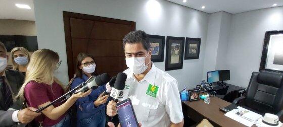 O prefeito de Cuiabá, Emanuel Pinheiro (MDB).
