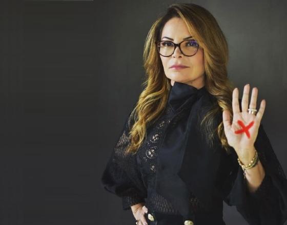 Virgínia Mendes protesta nas redes sociais.