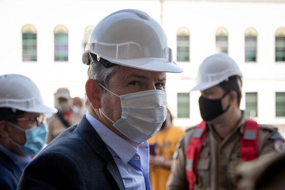 Governador Mauro Mendes criticou as falhas do plano nacional de vacinação