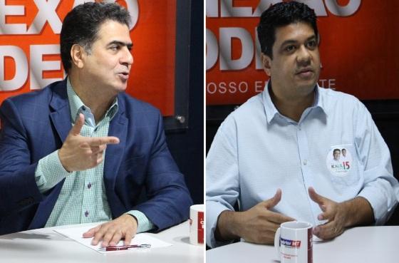 Prefeitos de Cuiabá, Emanuel Pinheiro e de Várzea Grande, Kalil Baracat