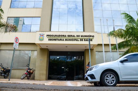 Sede da secretaria de Saúde de Cuiabá.